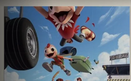 Condorito / Space Chicken film still
